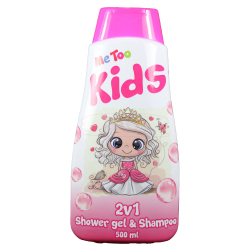 Me Too Sprchový gel + šampon 2v1 Princezna 500ml