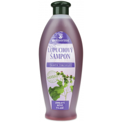 Šampon HERBAVERA Lopuchový pro zdravý růst vlasů 550 ml