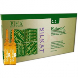 Bes Silkat Bulboton C2 - ampule proti padání vlasů 12 x 10 ml