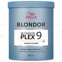 WELLA Blondor Plex 800g - melírovací prášek pro dokonalé zesvětlení vlasů