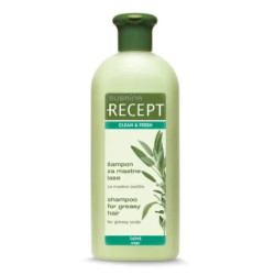 Subrina Recept šampon na mastné vlasy 400 ml