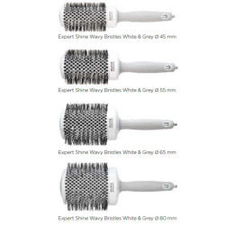 Olivia Garden EXPERT BLOWOUT SHINE WHITE & GREY ⌀ 45 mm