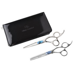 Olivia Garden XTREME SHEAR COLLECTION SET (pouzdro + nůžky + efilační nůžky)