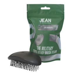 JEAN by Olivia Garden THE MILITARY HAIR & BEARD NYLON BRUSH Kartáč na vlasy a vousy
