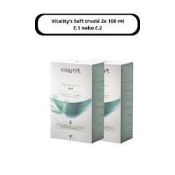 2 ks Vitality's Soft trvalá 100 ml