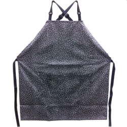 Zástěra barvicí a střihací Jaguár stříbrná