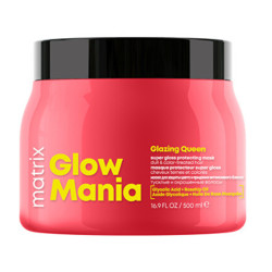 Matrix Glow Mania Glazing Queen Super Gloss Protecting Mask - Maska pro barvené vlasy 500 ml
