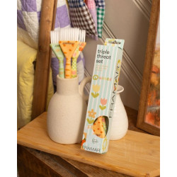 Framar Triple Threat Set Quilted - sada štětců 3 ks