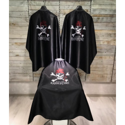 Černá barber pláštěnka BARBERTIME Black cape