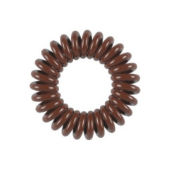 Invisibobble ORIGINAL Pretzel Brown gumičky do vlasů 3 ks