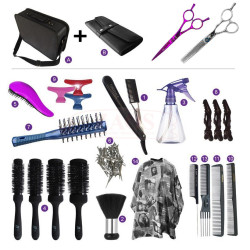 Učňovský set EKONOM, varianta PINK (textilní kufr)