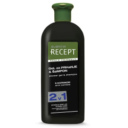 Subrina Recept šampon a sprchový gel 2v1 s kofeinem 400ml