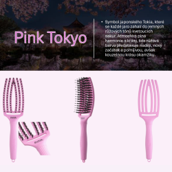 Olivia Garden Fingerbrush ThinkPink 2025 Limitovaná edice - Display 2 x 4 kusy