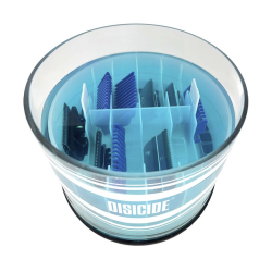 DISICIDE Blade Jar 1000ml - Skleněná nádoba na dezinfekci střihacích hlavic strojků