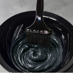 Black Professional Protective Lightening Cream - Krémový melír s aktivním uhlím 250 g