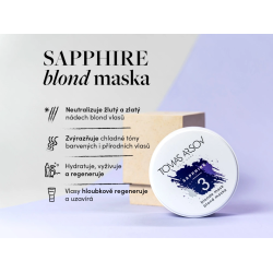 Tomas Arsov SAPPHIRE Pro blond vlasy maska 100 ml