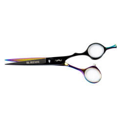 Kadeřnické nůžky MR. MUSTACHE Gasolina III 440c 5,5"