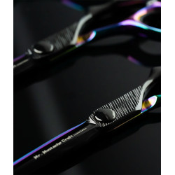 Kadeřnické nůžky pro leváky MR. MUSTACHE Craft Gasolina left - 5,5" / 6,0"