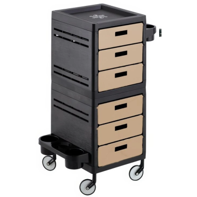 Kadeřnický vozík Ceriotti MY 3+3 capuccino