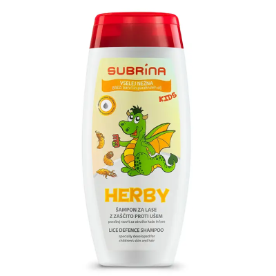 Subrina Dětský šampon na ochranu proti vším Herby 250 ml