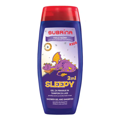 Subrina Dětský sprchový gel a šampon Sleepy 250 ml