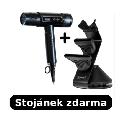 Profesionální fén na vlasy WAHL Vanquish Hair dryer + stojánek zdarma!