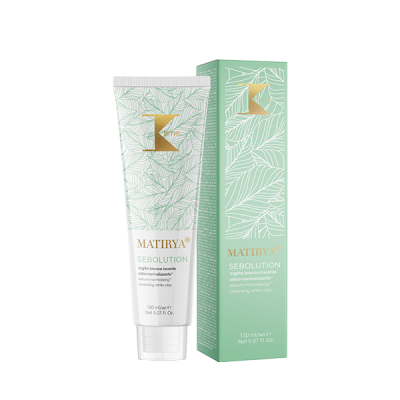 K-Time Sebolution | Balancing White Clay 150ml - kúra pro mastné vlasy