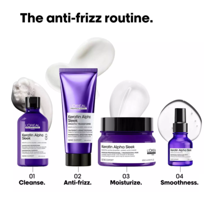 Loréal Professionnel Keratin Alpha Sleek Smooth Transformer 200ml