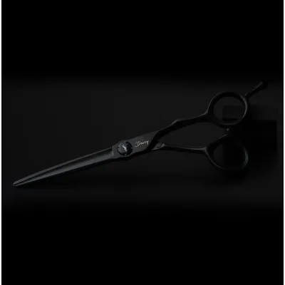 Kadeřnické nůžky MR. MUSTACHE Noir Daisy 5,5"