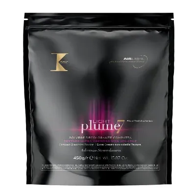 Akce K-Time – Plume Light melírovací prášek 450g + zdarma K-time peroxid 1l