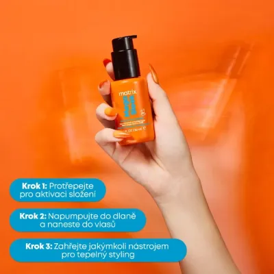Matrix Total Results Mega Sleek 96H Anti-Frizz Topcoat sérum 30 ml