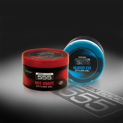 Men gel 555 glossy fix 250ml