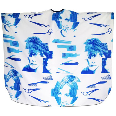 Pláštěnka stříhací vzor hřeben, fén