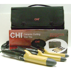 CHI Ceramic Curling Iron Trio - sada 3ks