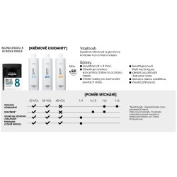 Loreal BLOND STUDIO 8 BONDER INSIDE 500g - melírovací prášek