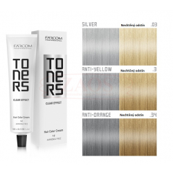 Farcom TONERS Permanent Hair Color Cream 100ml