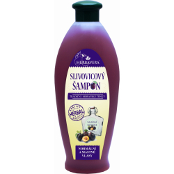 HERBAVERA šampon Slivovicový pro normální a mastné vlasy 550 ml