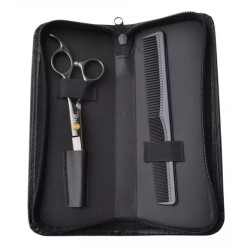 Kadeřnické nůžky Fox Black Rose 6" - černé