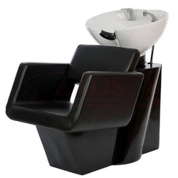 Kadeřnický mycí box Elegant černý