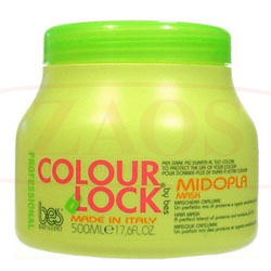 Bes Colour Lock MIDOPLA hair mask - rekonstrukční maska 1000 ml