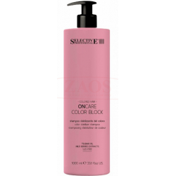 Selective ONCARE COLOR BLOCK - SHAMPOO 1000ml - Šampon pro stabilizaci barvy